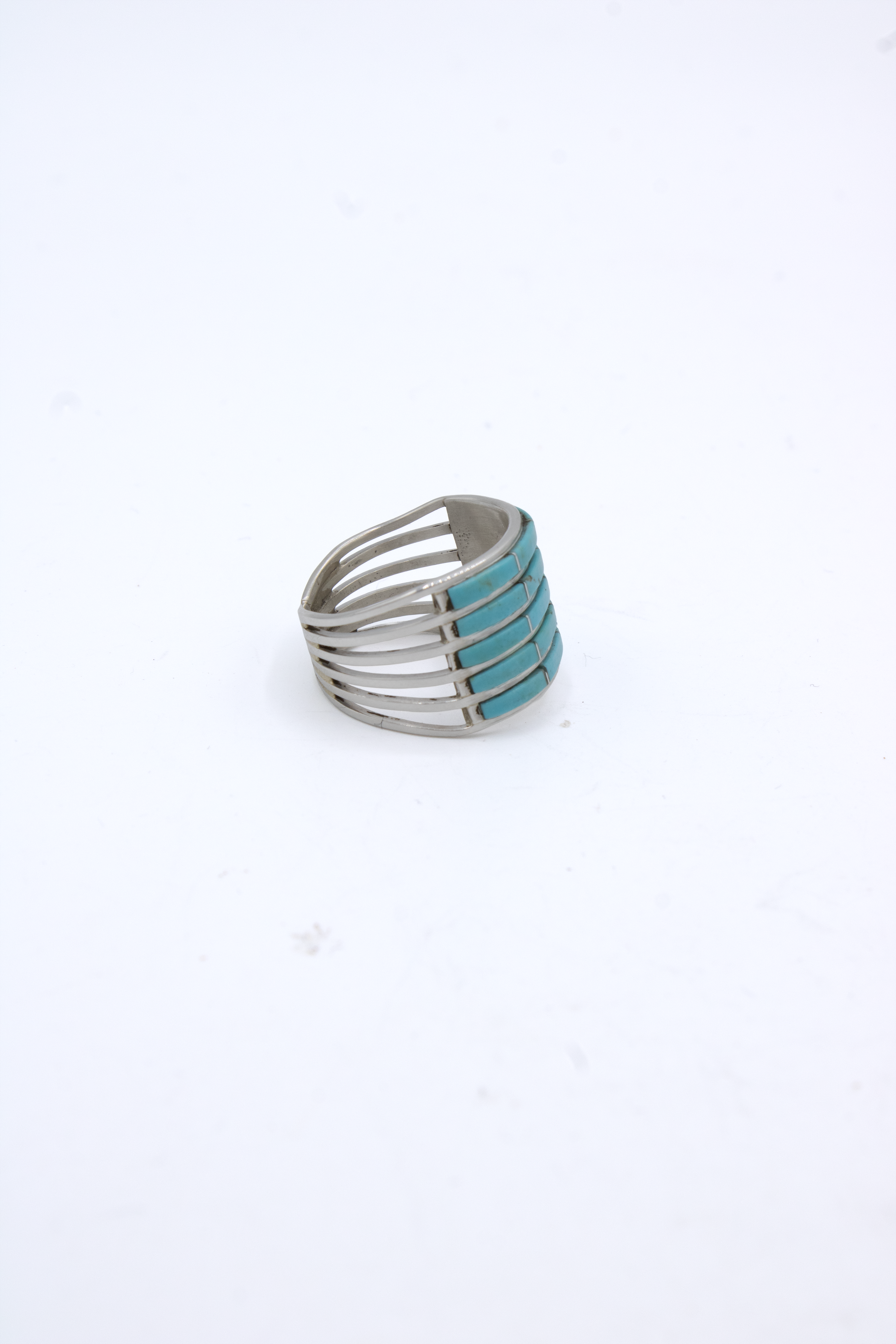 5 Row Inlay Ring - Size 9