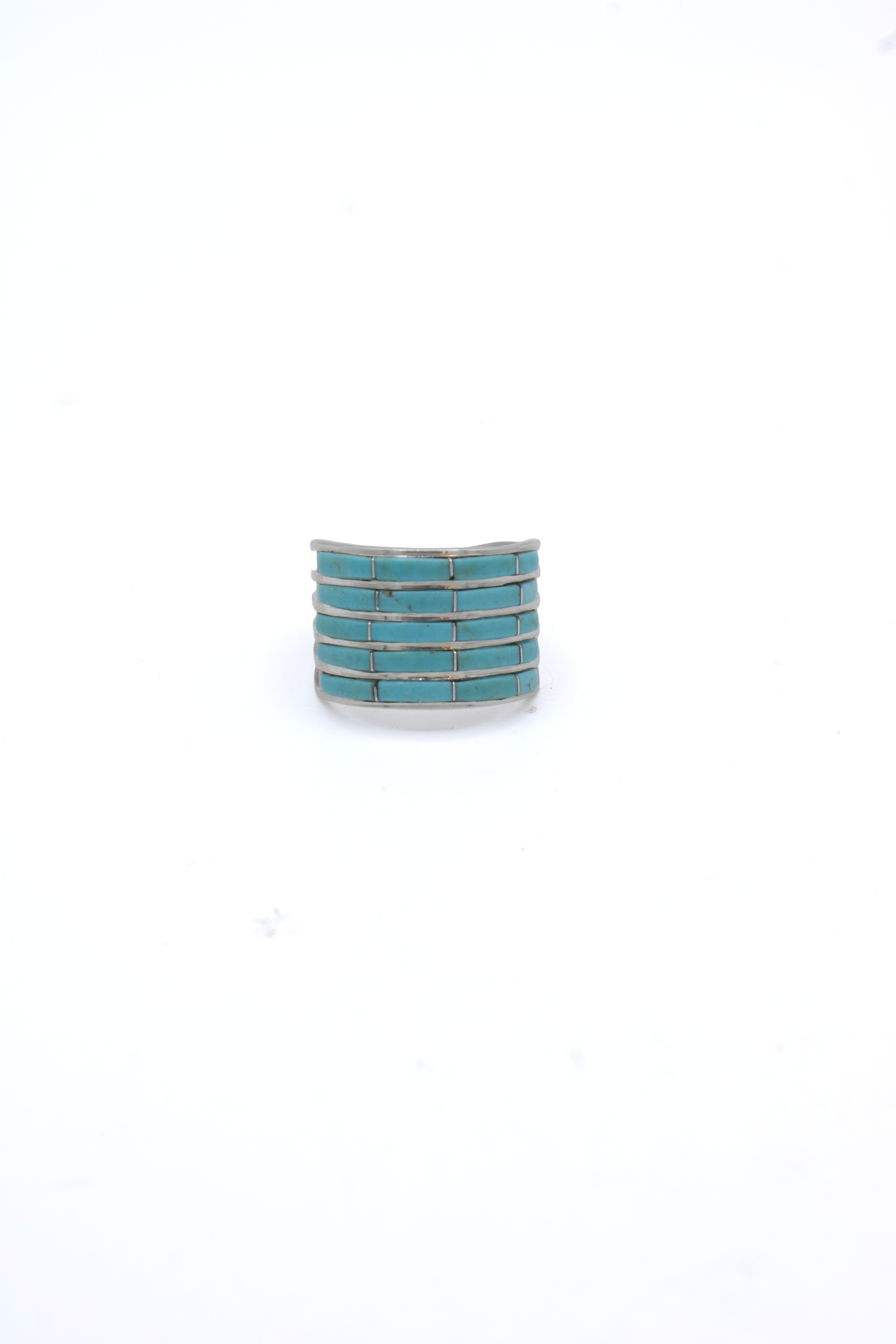 5 Row Inlay Ring - Size 9