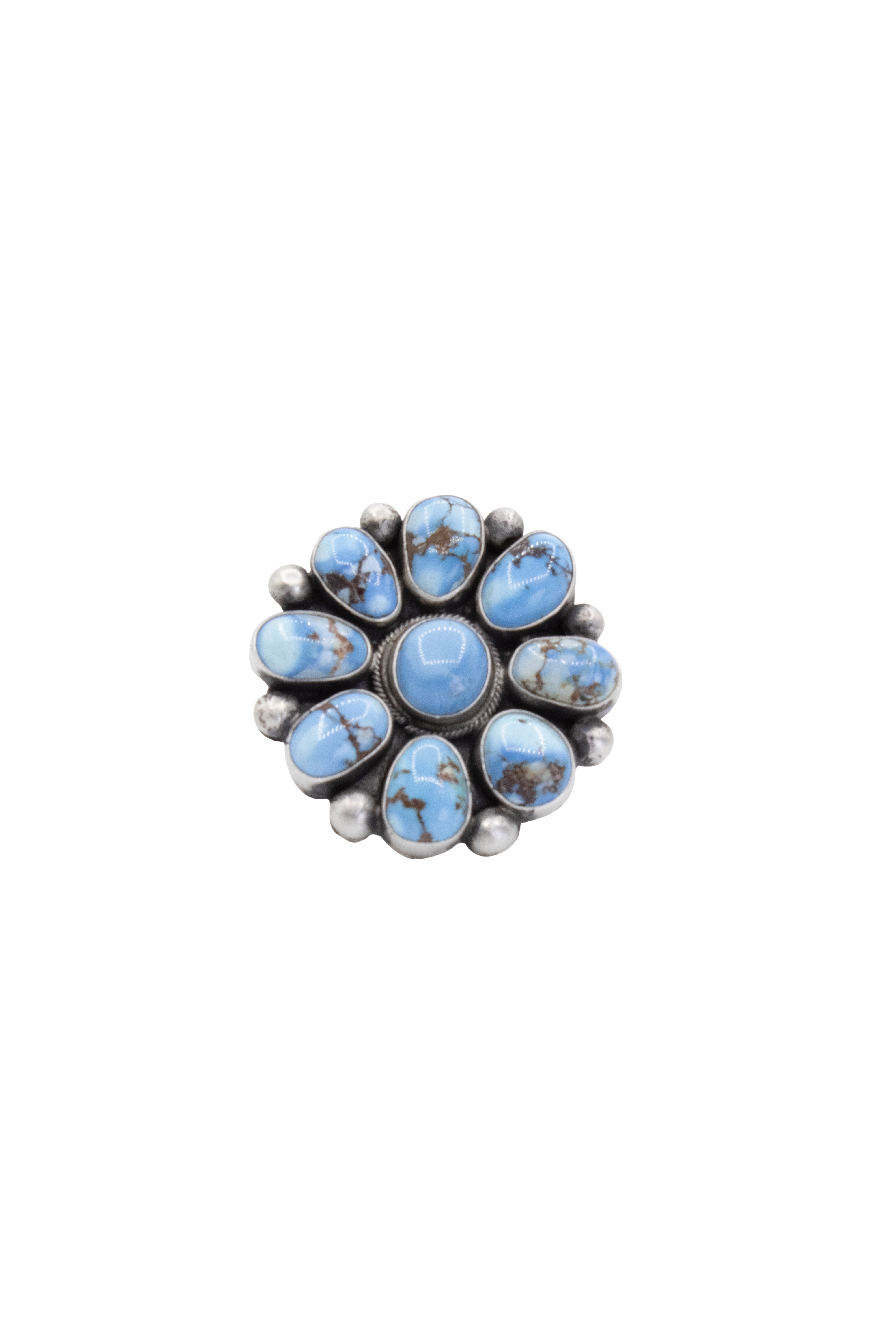 Golden Hills Cluster Ring - Size 7
