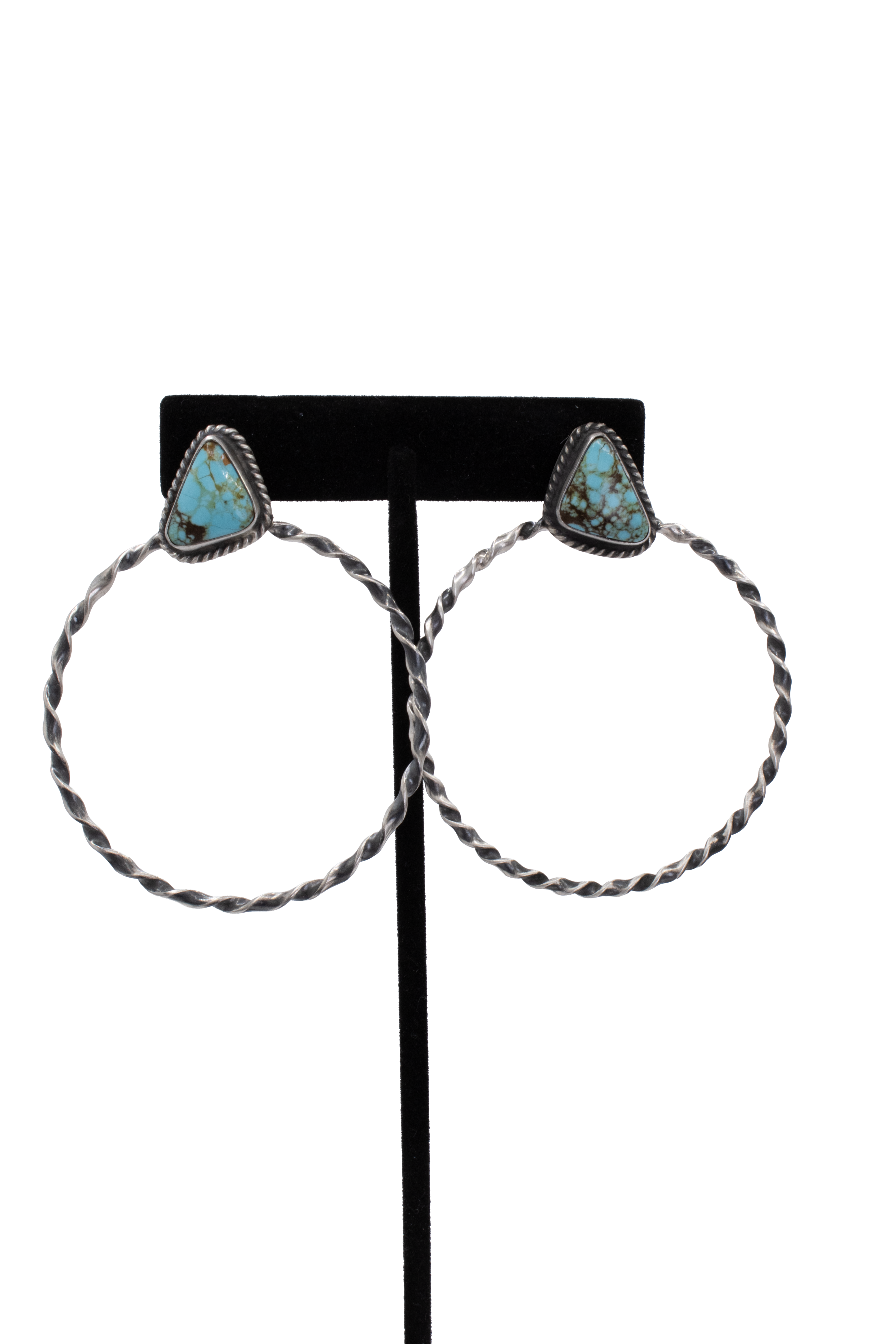 Post Top Hoop Earrings