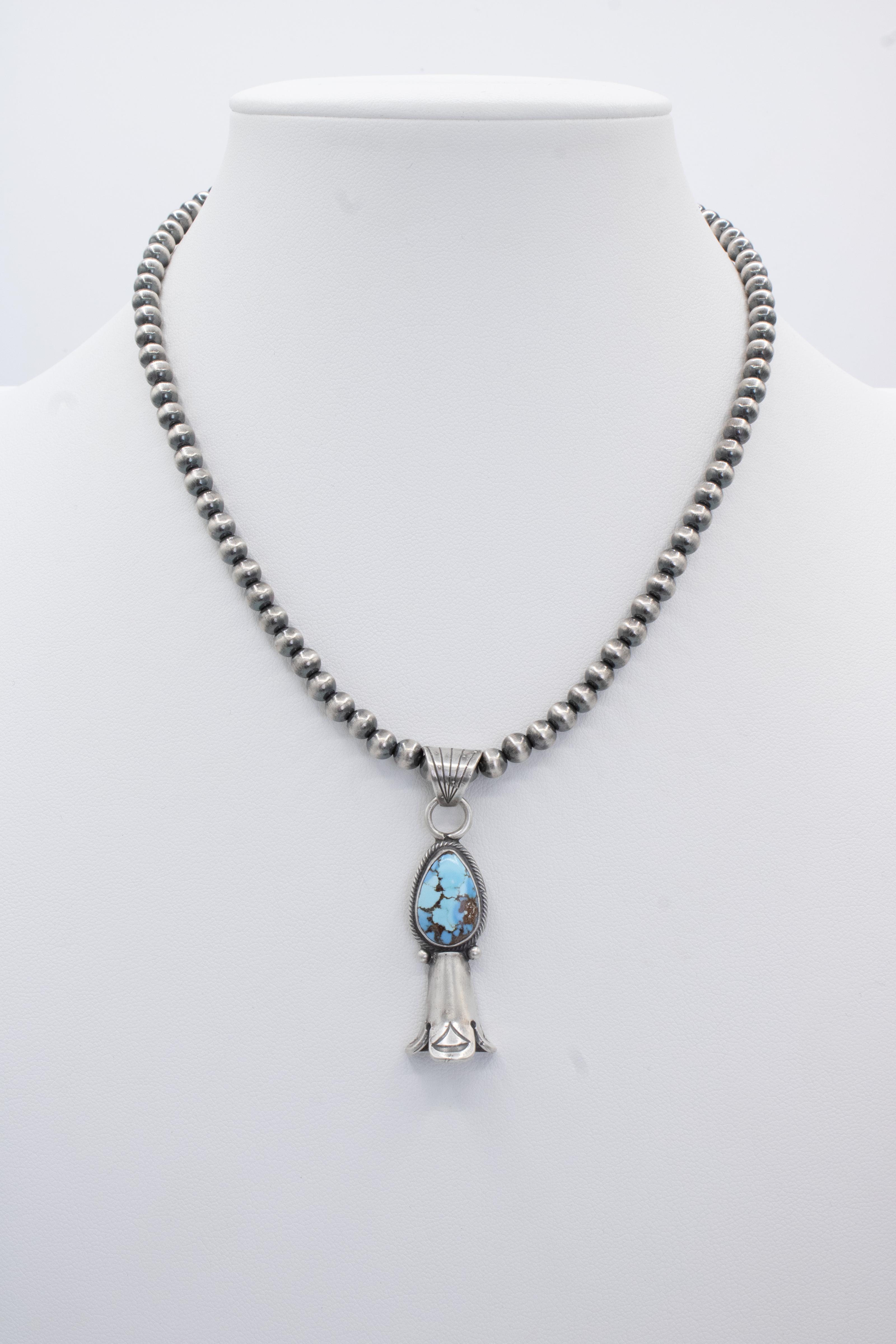 Golden Hills Pendant w/ Pearls