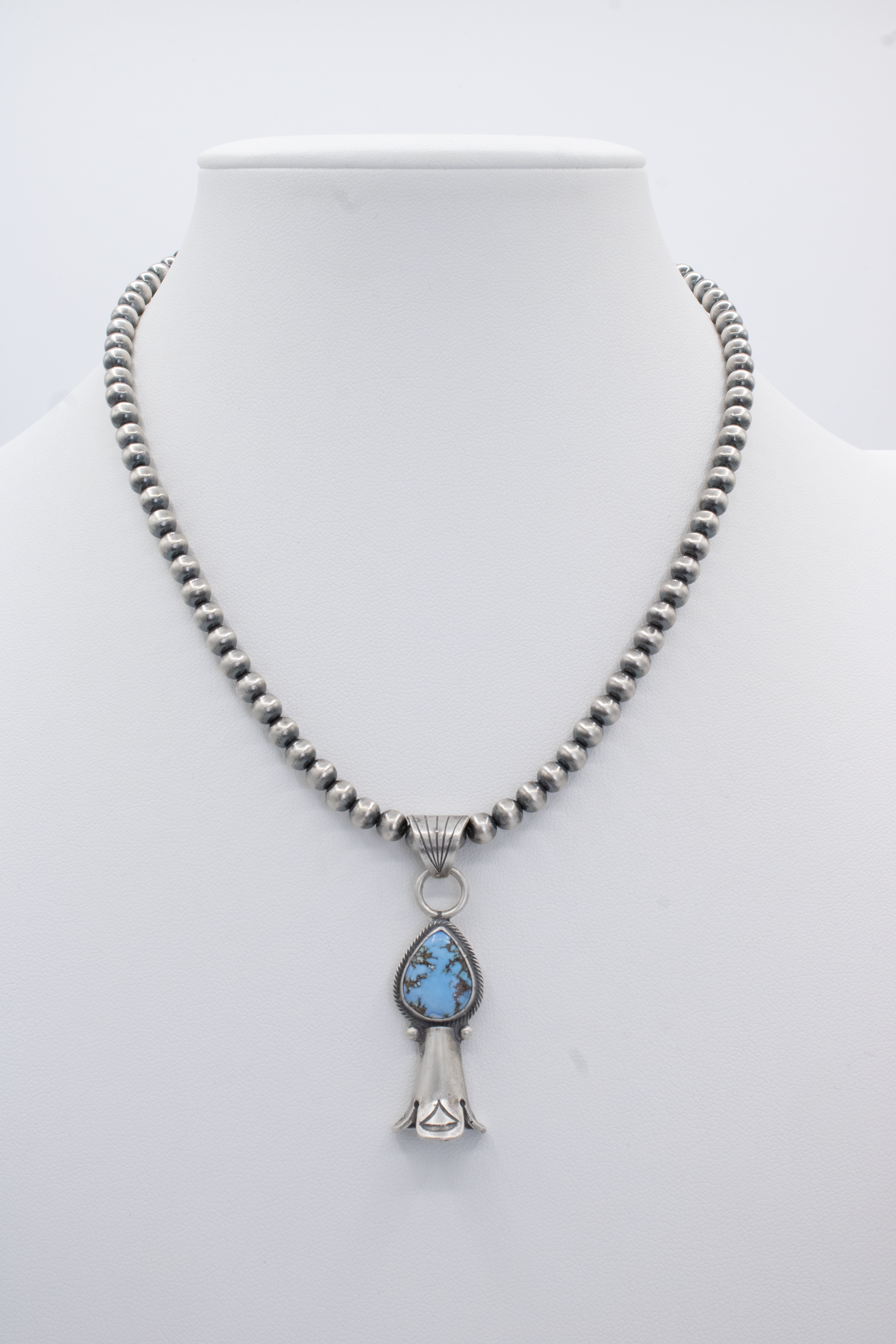 Golden Hills Pendant w/ Pearls