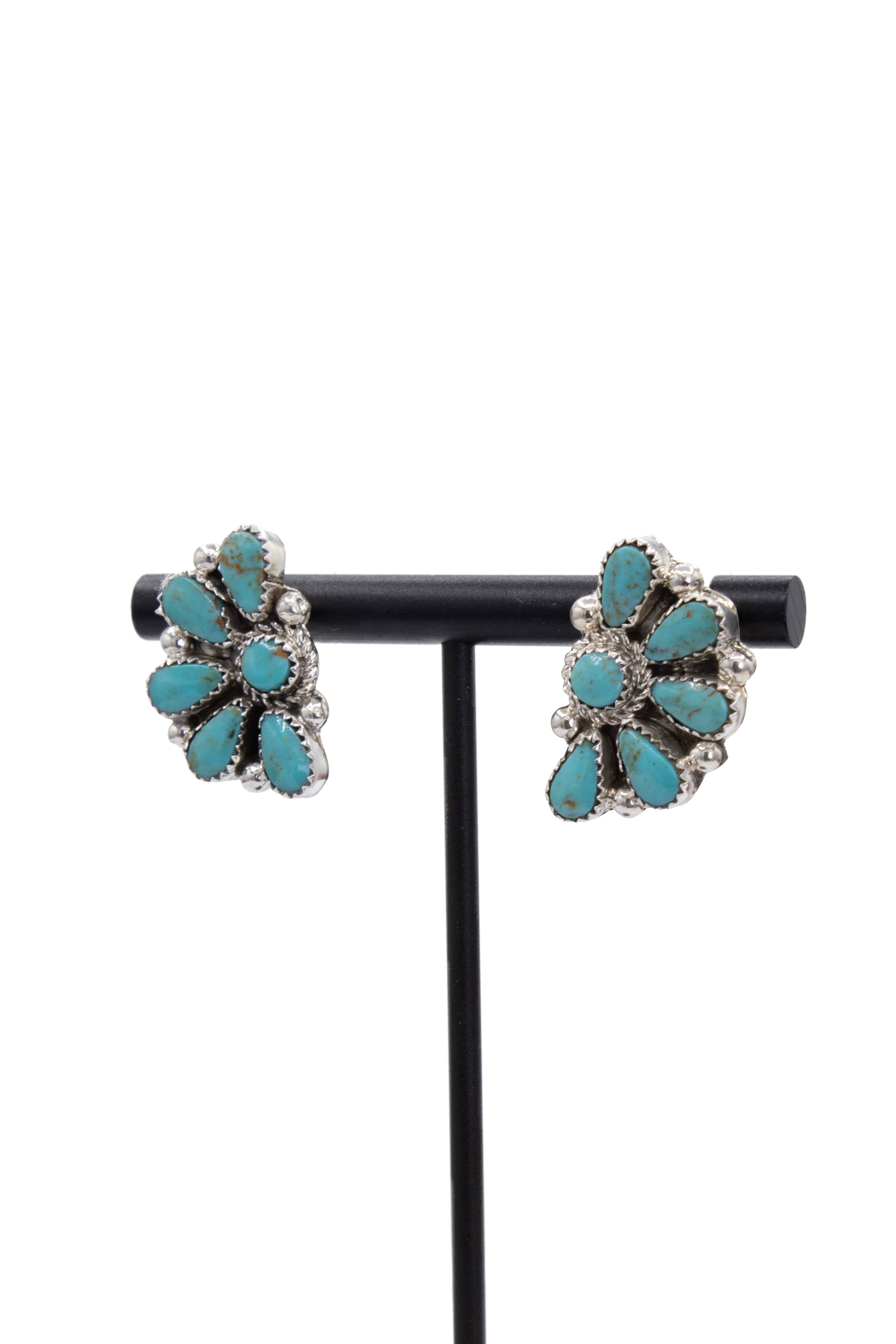 Half Cluster Earrings