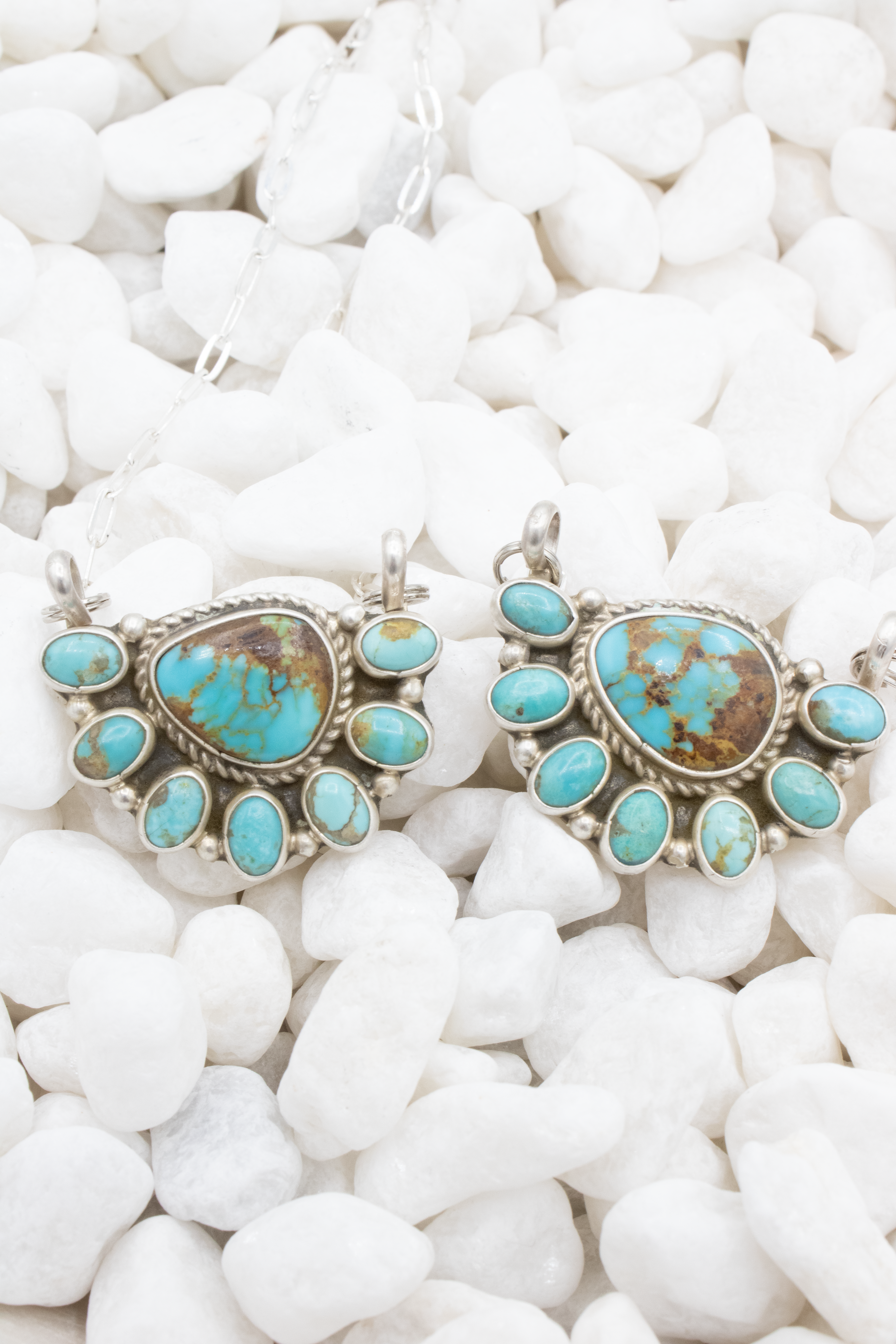 Half Cluster Necklace
