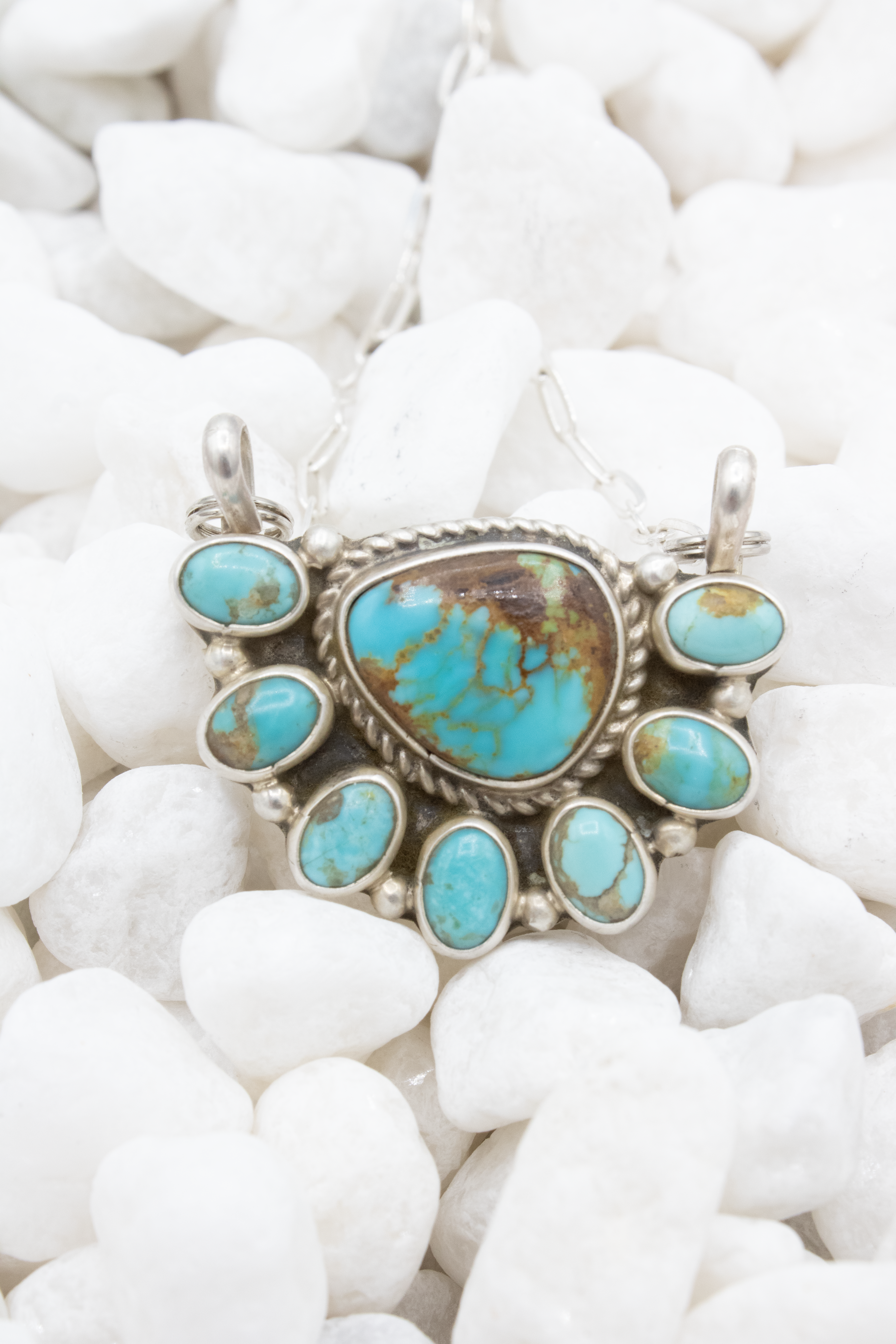 Half Cluster Necklace