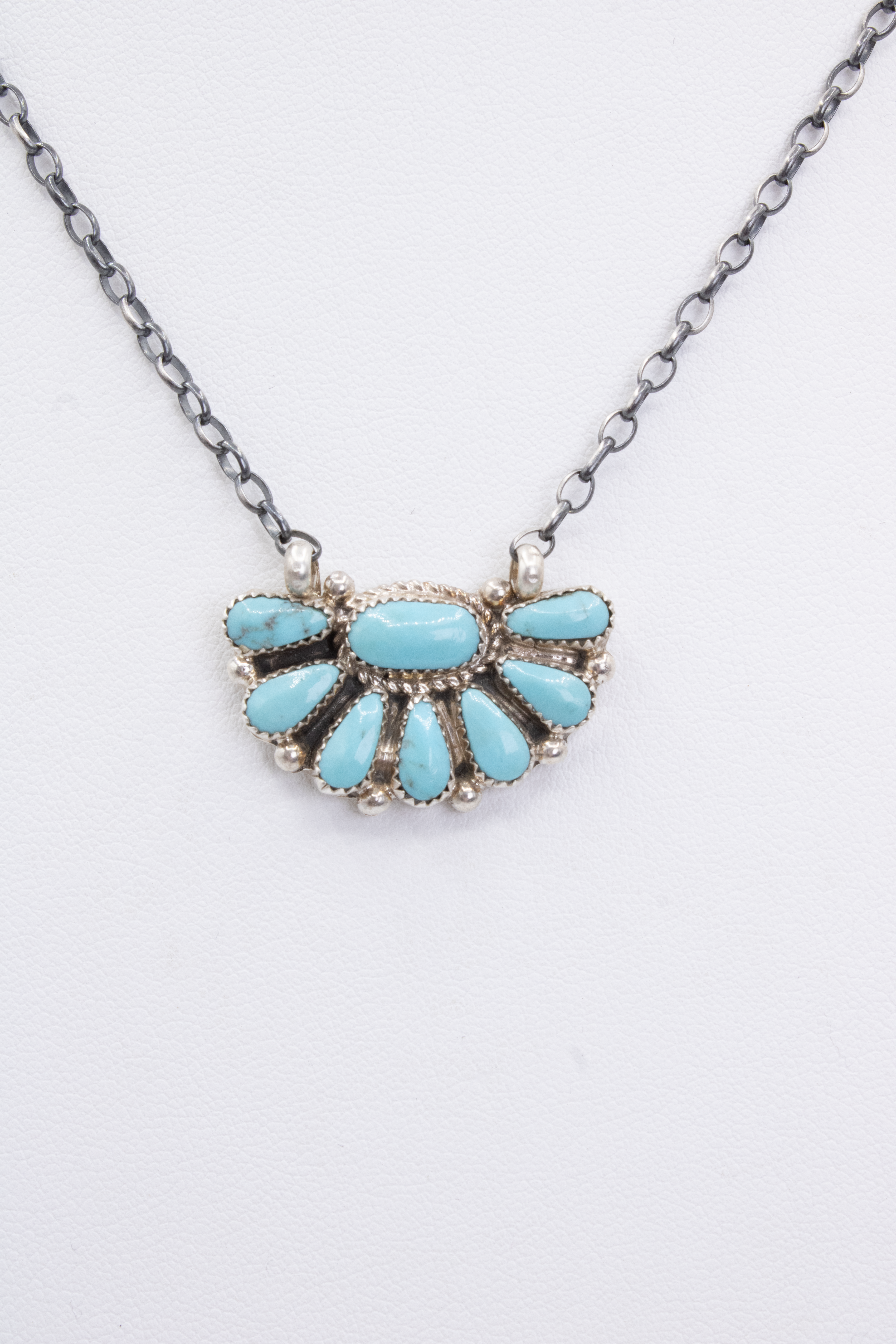 Half Cluster Necklace