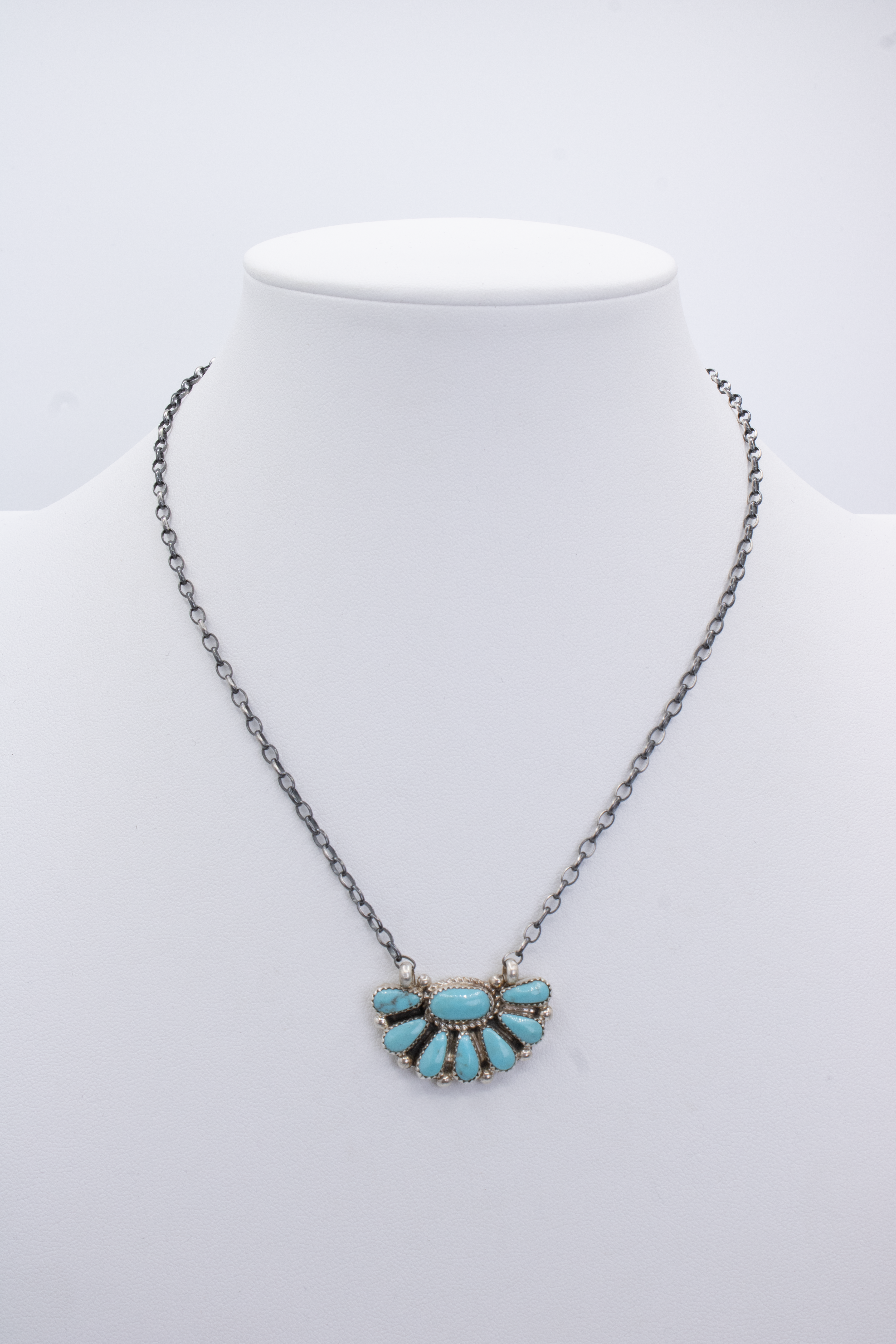 Half Cluster Necklace