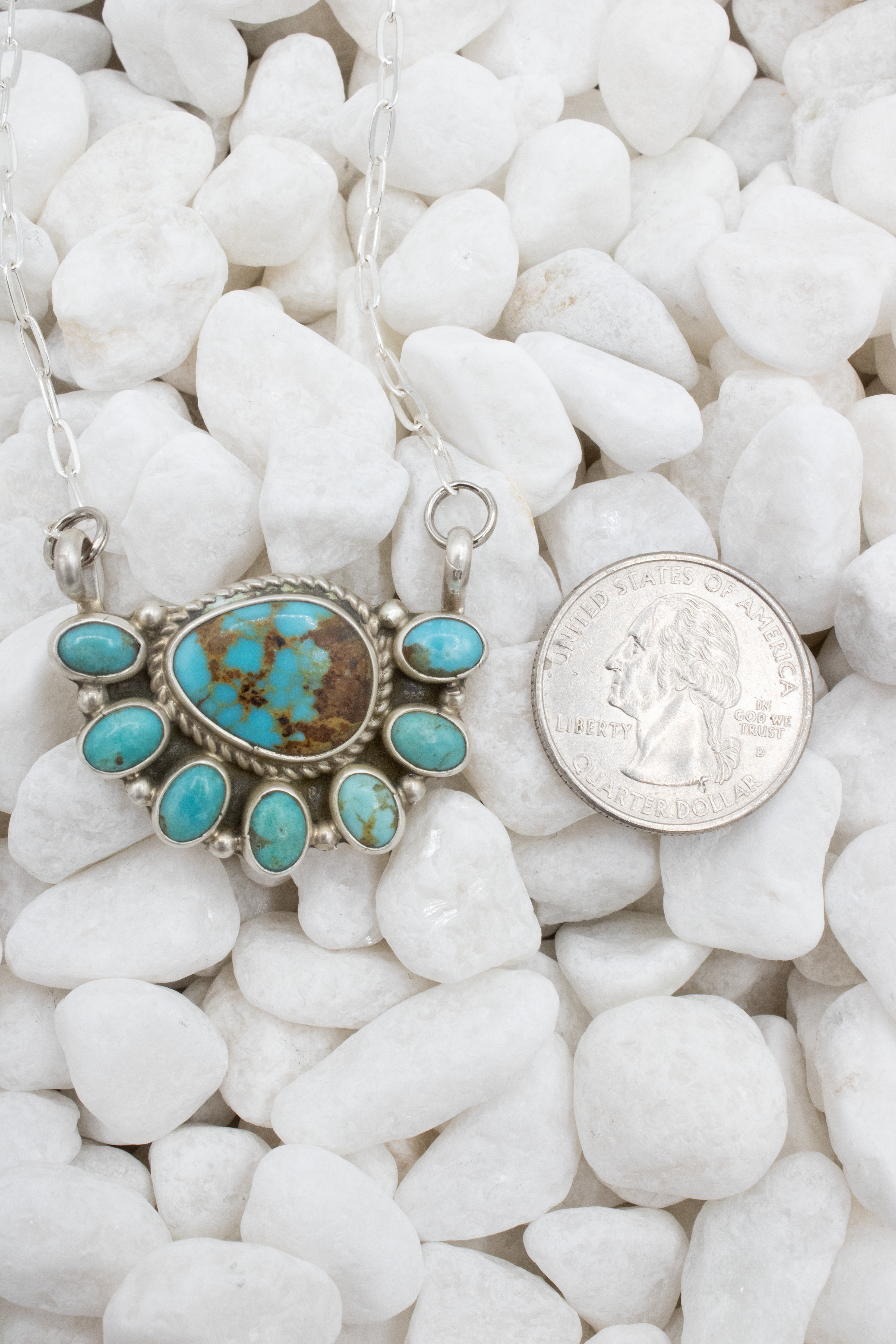 Half Cluster Necklace