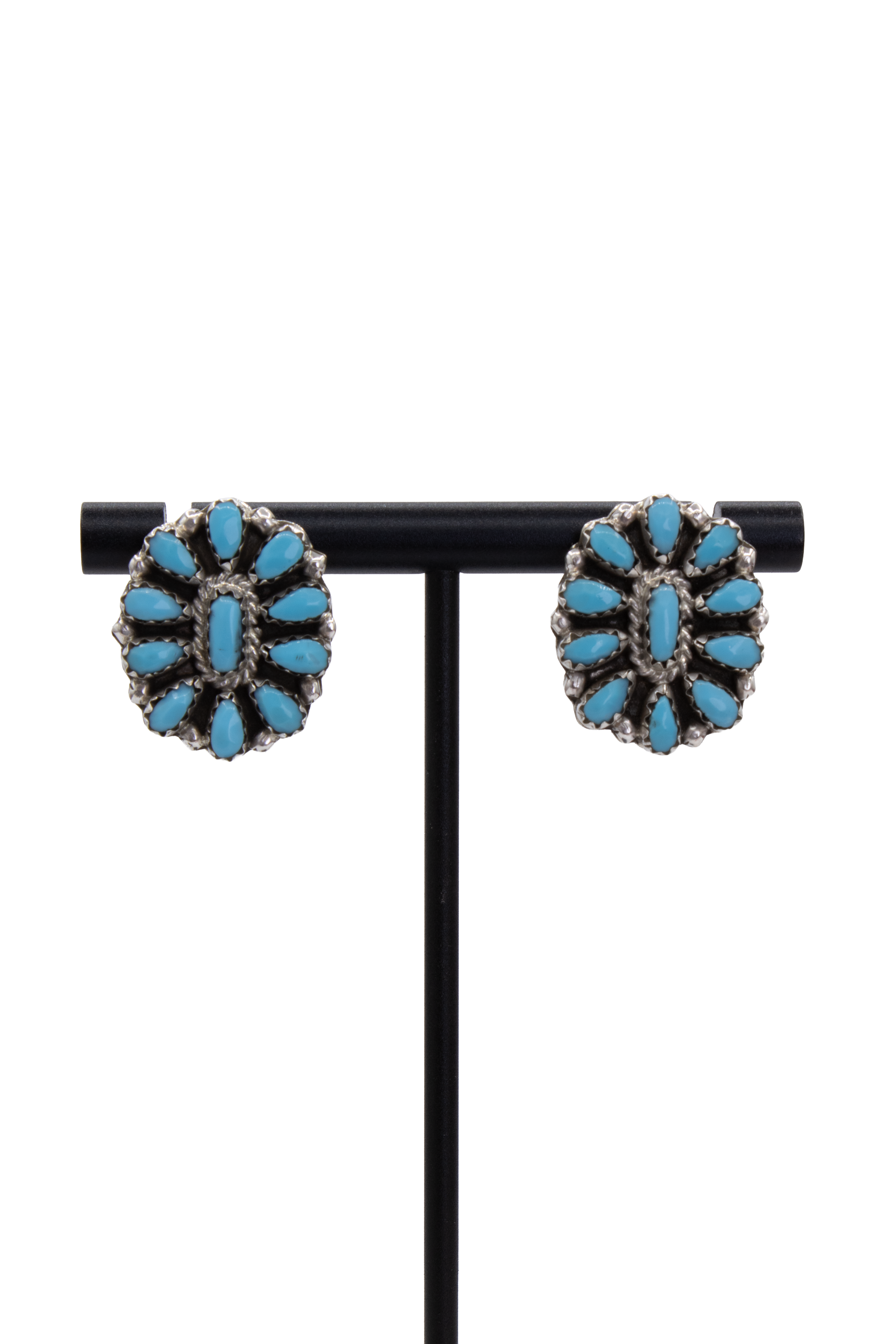 Mini Oval Cluster Studs