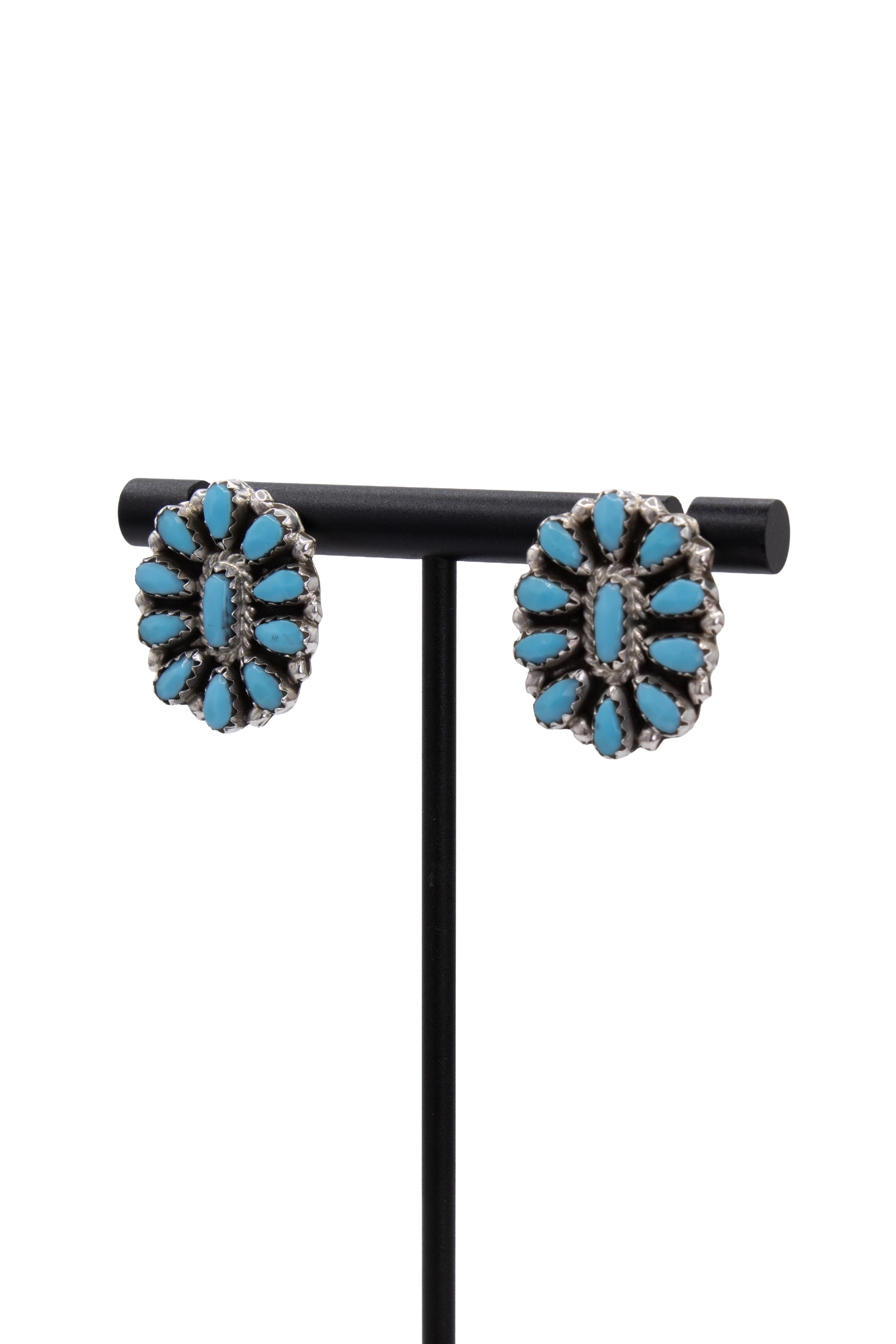 Mini Oval Cluster Studs