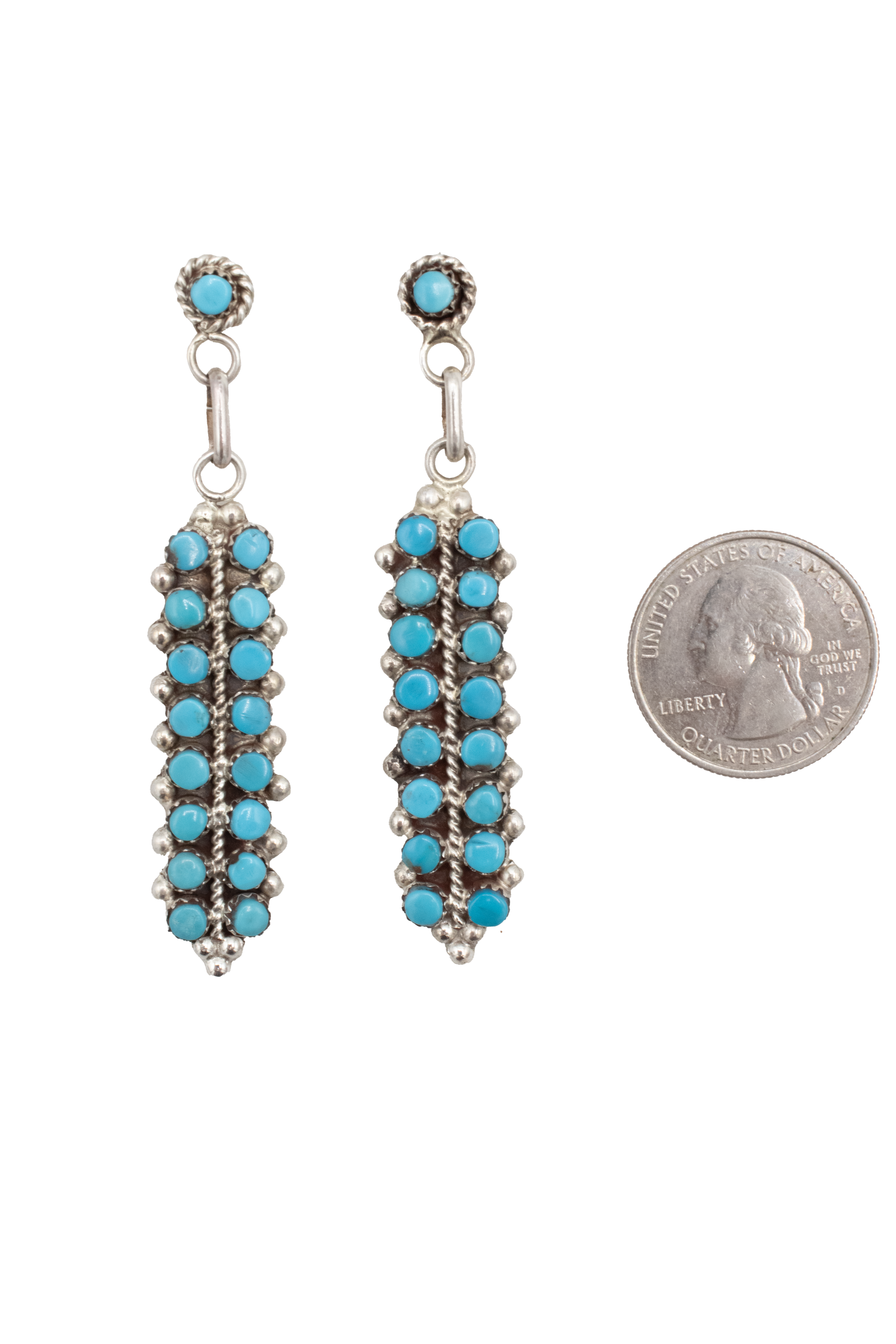 Turquoise Trail Petite Earrings