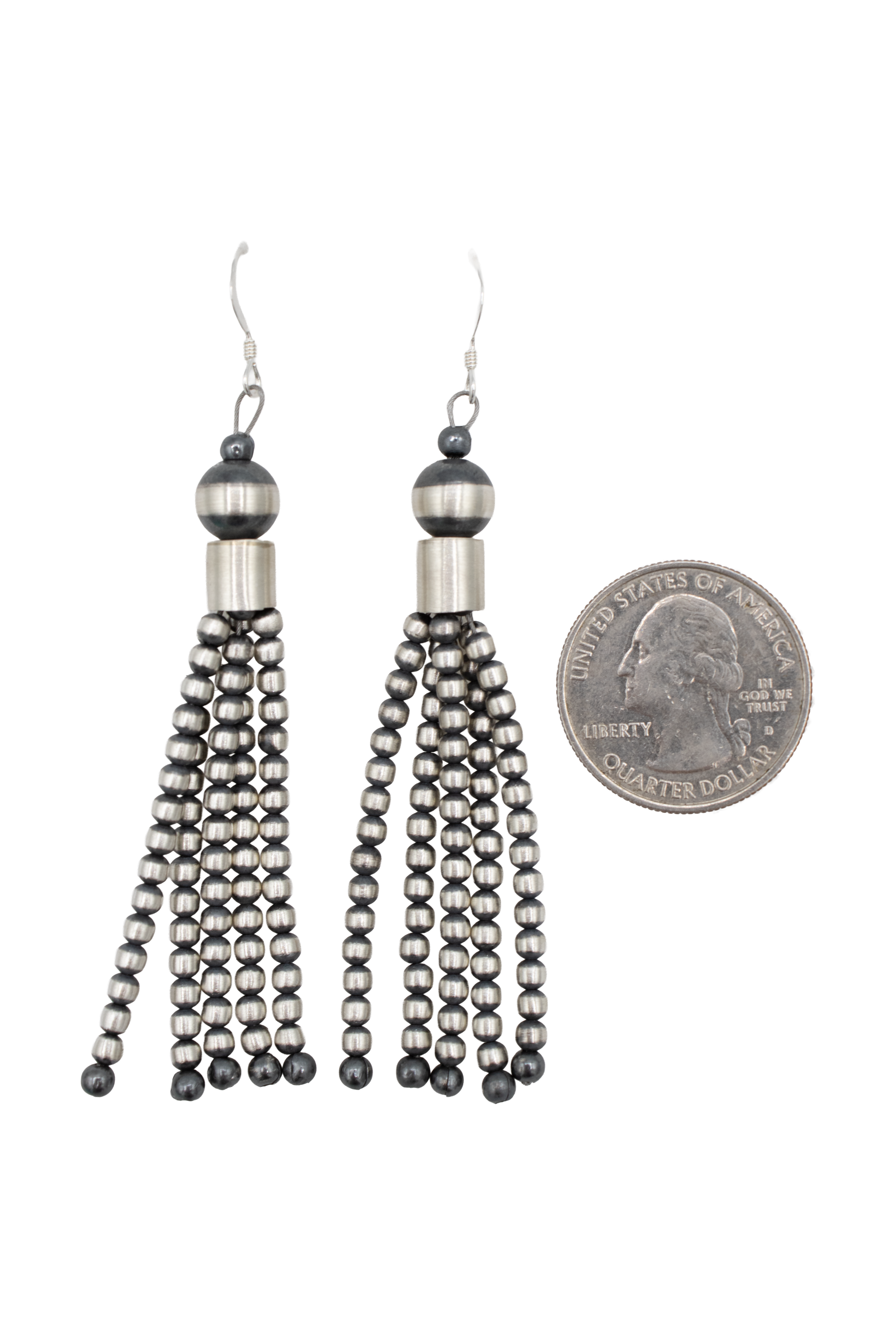 Sterling Silver Tassle Earrings